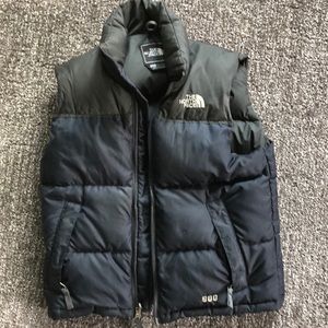 North Face goose down vest